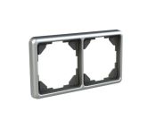 Granberg Two Button Compartment Frame, for ALU-design Control Buttons & Switches