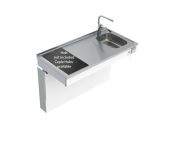 Granberg Wall Mounted Motorised Mini Kitchen Module 6300-ESFS - Right, Choice of Widths 990-1190mm