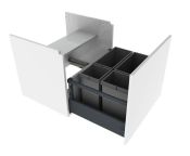 Granberg Hanging Under-sink Cabinet, Centerlift 6490H & Sidelift 6400 - 600mm Width
