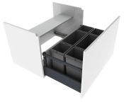 Granberg Hanging Under-sink Cabinet, Centerlift 6490H & Sidelift 6400 - 800mm Width