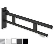 HEWI System 900 - 750mm Hinged Support Rail Duo Design B, w/ TRH - Choice of Finish