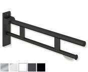 HEWI System 900 - 850mm Hinged Support Rail Duo Design B, w/ TRH - Choice of Finish