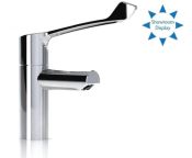 Inta Intatherm Safe Touch TMV3 Thermostatic Washbasin Mixer Tap, 190mm Extended Lever & Copper Tails (TP6)