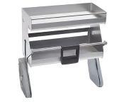 Kessebohmer iMove Pull-down Shelves 600mm Wall CAB 2 Tier - Silver