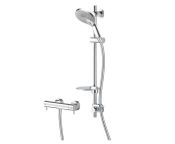 Methven Kaha Cool To Touch Bar Mixer, Easy Fit Shower Kit