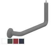 Pressalit PLUS Anglehandrail Section 400x154mm, Incl. Wall Rosette - Choice of Colour