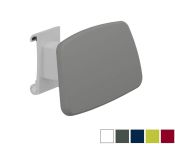 Pressalit PLUS Backrest, Sideways Adjustable, 385mm Width - Colour Choice