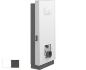 Pressalit SELECT TL1 Toilet Lifter, Manually Height ADJ, Crank Handle, Floor Outlet - Choice of Colour
