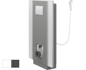 Pressalit SELECT TL2 Toilet Lifter, ELECT ADJ, Wired Hand Control, Side Profiles, Wall Outlet - Choice of Colour
