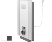 Pressalit SELECT TL2 Toilet Lifter, ELECT ADJ, Wired Hand Control, Side Profiles, Floor Outlet - Choice of Colour