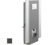 Pressalit SELECT TL2 Toilet Lifter, Manually Height ADJ, Crank Handle, Side Profiles, Floor Outlet - Choice of Colour