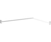 Pressalit Shower Curtain Rail, Opening Version, 1530mm x 1530mm