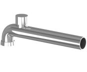 Pressalit Air Vent Kit for use with R2058 Shallow Water Trap