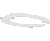 Pressalit Toilet Seat Dania, Open Front, without Cover - White