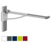 Pressalit PLUS 850mm Counterbalanced Support Arm, Vertical Track (RH operated) - Colour Choice