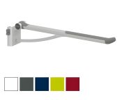 Pressalit PLUS 850mm Counterbalanced Support Arm for SELECT Side Profiles & PLUS VERT Tracks (LH operated) - Choice of Colour