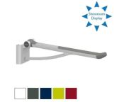 Pressalit PLUS 700mm Counterbalanced Support Arm for SELECT Side Profiles & PLUS VERT Tracks (RH operated) - Choice of Colour