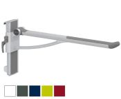 Pressalit PLUS 850mm Counterbalanced Support Arm, VERT Track for HORIZ Track (LH operated) - Colour Choice