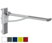 Pressalit PLUS 850mm Counterbalanced Support Arm, Vertical Track for Horiz Track (RH operated) - Colour Choice