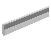 Pressalit PLUS Horiz Wall Track - Anthracite Grey, 600-3900mm Lengths
