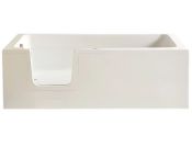 Renaissance Lenis 1700x750mm LH Walk-in Easy Access Bath, White Front Panel - OPT Accessories