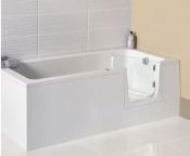 Renaissance Lenis 1700x750mm RH Walk-in Easy Access Bath, White Front Panel - OPT Accessories