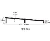 AWS Modular Ramp System 152mm W ALU Ramp Section, 12.7 Rise to 25.4mm - Choice of Length 914 to 3048mm