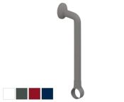 Pressalit PLUS Handrail Section 365mm, Incl. Wall Rosette and Strap - Choice of Colour
