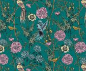 Showerwall - Vintage Birds Bathroom Wall Panels - Choice of Panel