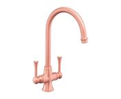 Rangemaster Estuary Dual Lever - Brushed Copper