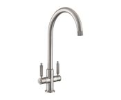 Rangemaster Hemlock Dual Lever Tap - Chrome