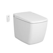VitrA V-Care Prime Rimless Back-to-Wall Shower Toilet - White