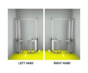 AKW MM5 (91167S) Formerly Contour WF32 Luxe Shower Enclosure, PET Glazing – MAX. A 2000 / B 1000mm