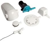 Whale BP1578BB Switch Connect Wet Floor Kit, Wet Floor & Tray, External Flow Switch