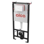 Alca 1.12m Pre-Wall Frame & Cistern, Front Actuator, 125 to 250mm Max. Depth