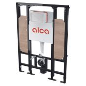 Alca 1.12m Pre-Wall Frame & Cistern, Reduced Mobility, Front Actuator, 125 to 200mm Max. Depth