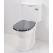 AKW - Mid Grey Ergonomic Toilet Seat w/ Lid
