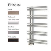 Diffusion Standon Side Loading Towel Rail 1000x500mm, Inc. Valves - Choice of Colour