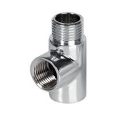 Diffussion Dual Fuel T-piece, 50mm - Chrome