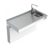 Granberg Wall Mounted Motorised Sink Module 6300-ESF - Right, Choice of Widths 990-1190mm
