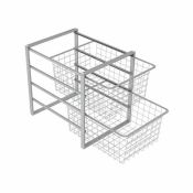 Granberg Pull-out Wire Baskets for Baby Changing Tables - 2x High Baskets