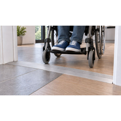 Grooved High Flat Thresholds - 12.7mm High