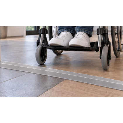 Grooved Low-Profile Thresholds - 6.4mm High