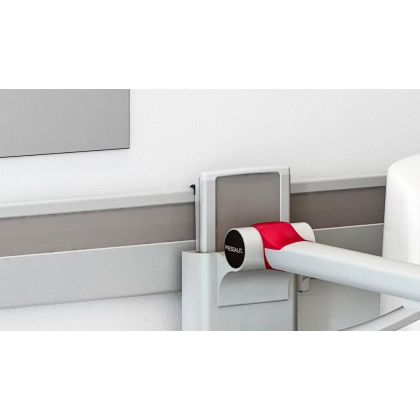 Pressalit PLUS horizontal wall track