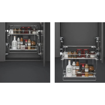 Pull-Down Wall Unit Storage