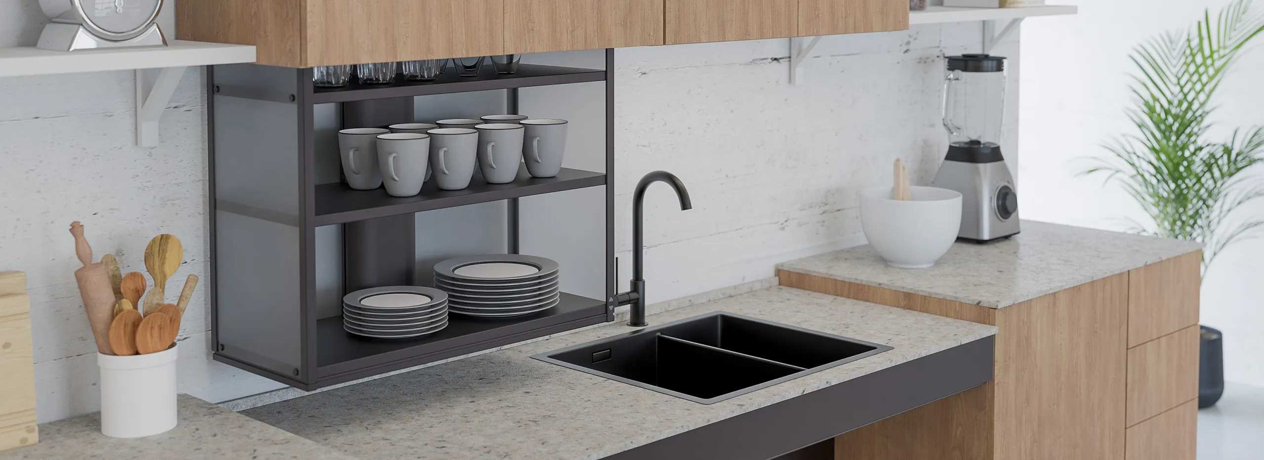 What Are Height-Adjustable Wall Cabinets?