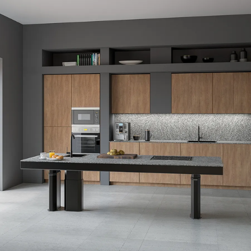 What is a Height-Adjustable Kitchen Island?
