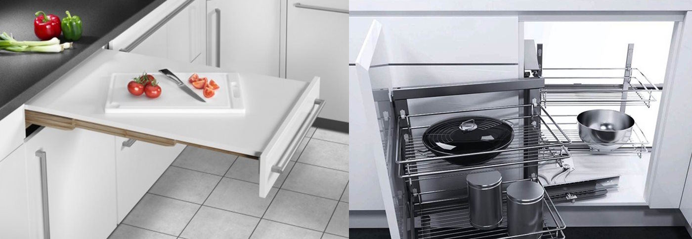 Maximising Space in an Adapted Kitchen: Efficient Kitchen Storage and Additional Worktop Areas