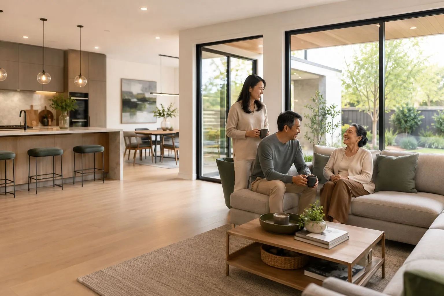Stylish future-proofed home designed to adapt over time