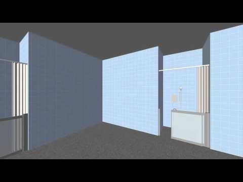Contour WF20 Half Height Shower Enclosure